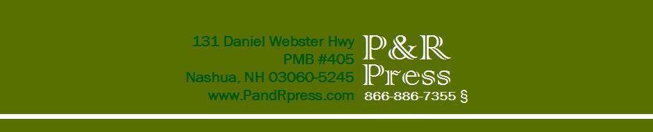 Logo for P&R Press--Music, Chord Theory, Harmony, and Lyric Books, 
Guitar Soloing Lesson Books